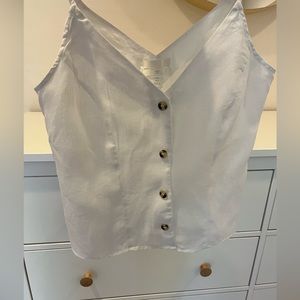 H&M 100% linen top, Size S